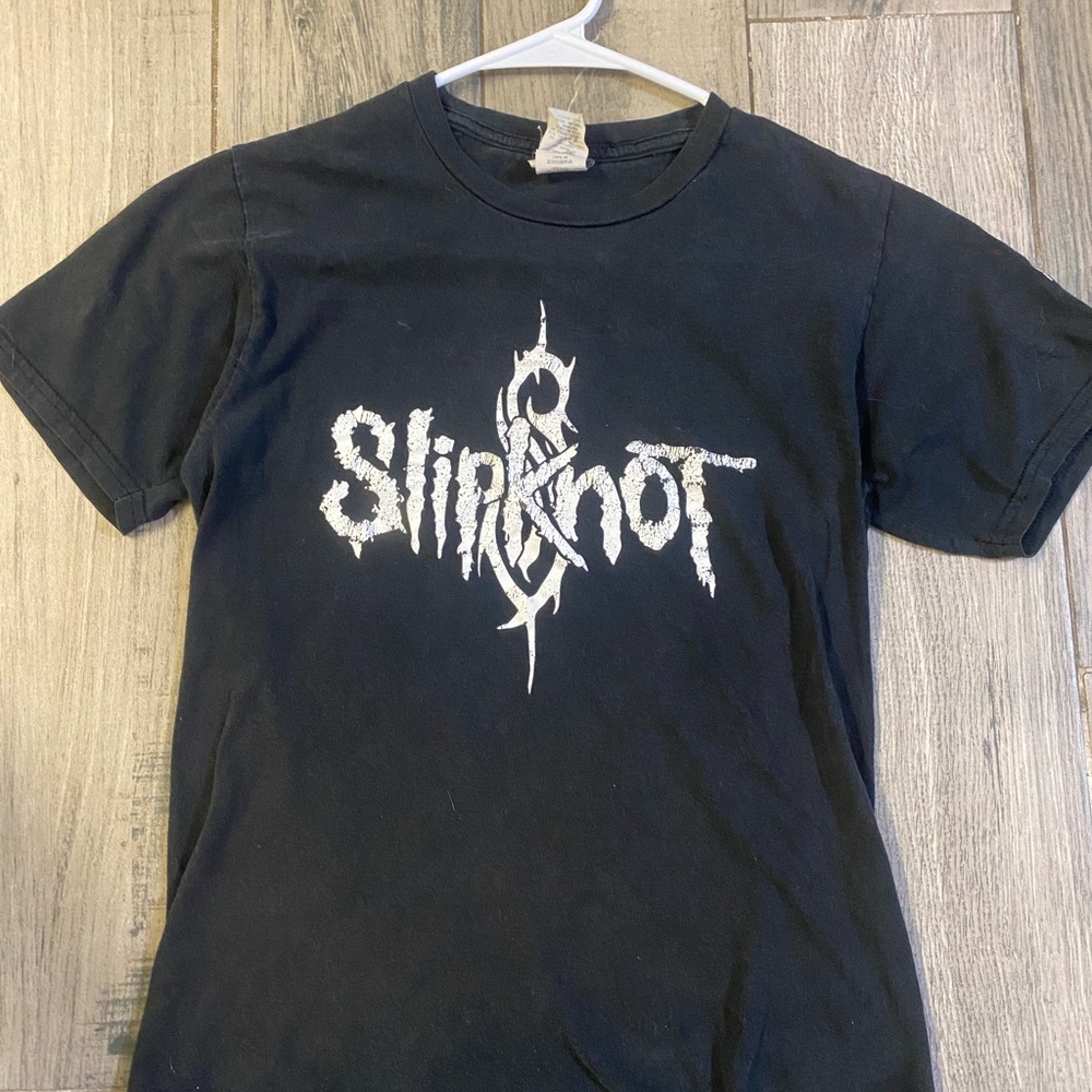 Gildan Black Slipknot Short Sleeve Tee